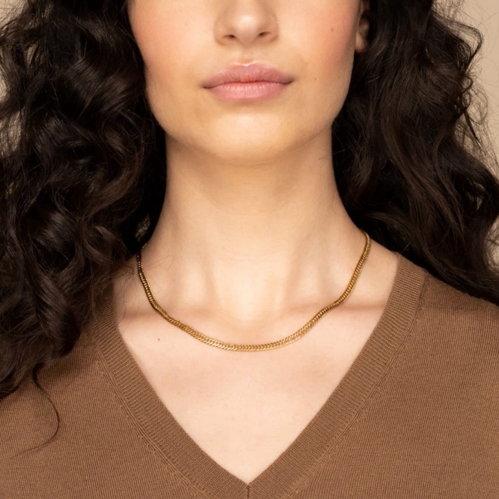 Mejuri Double Curb Chain Necklace
